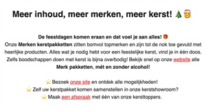 Meer inhoud, meer merken, meer Kerst!