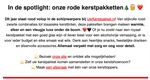 IN DE SPOTLIGHT!