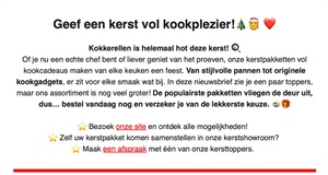 Geef een kerst vol kookplezier!