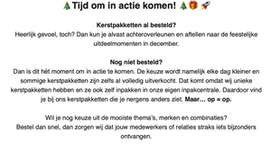 Tijd om in actie komen!